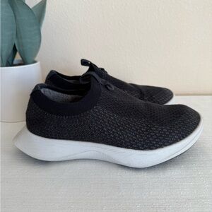 Allbirds Gray/Black Knit Slip In Comfy Casual Sneakers